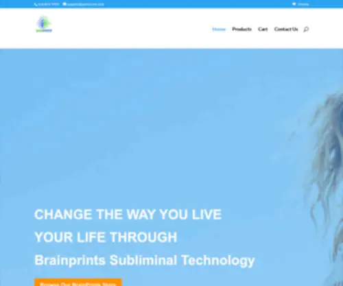 Truesubliminal.com(Brainprints Technology) Screenshot