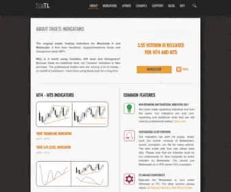 Truetl.com(The Original Leader Trading Indicators for MT4) Screenshot