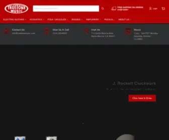 Truetonemusic.com(Truetone Music spans three decades and) Screenshot