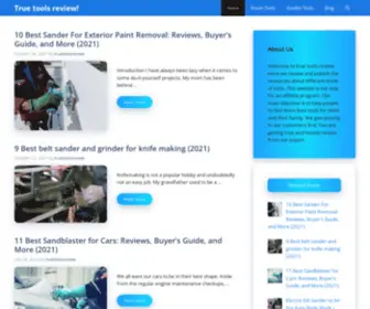 Truetoolsreview.com(True Tools Review) Screenshot