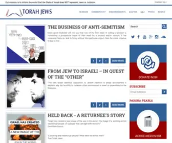 TruetorahJews.org(Torah Jews) Screenshot