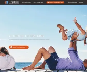 Truetrips.com(European Vacation Packages) Screenshot
