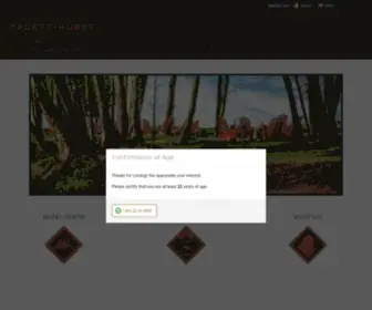 Truetthurstwinery.com(Truett Hurst Inc) Screenshot
