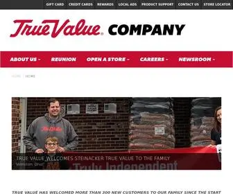 Truevaluecompany.com(True Value Company) Screenshot