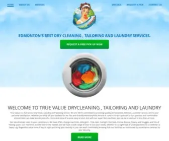 Truevaluedrycleaner.com(True Value) Screenshot