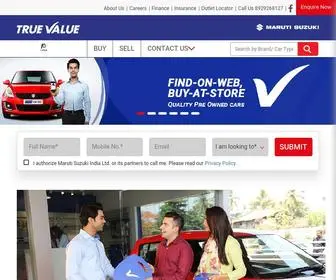 Truevalueofalwarbehrorroad.com(Fortune Cars ( A Unit Of Jyoti Automobiles Ltd ) True Value Alwar Behror Road) Screenshot