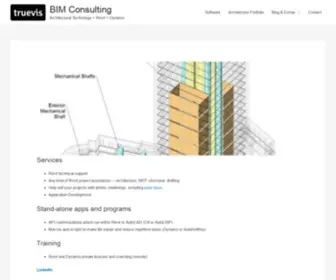 Truevis.com(BIM Consulting) Screenshot