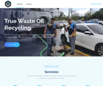 Truewasteoilrecyclingpr.com(True Waste Oil Recycling) Screenshot