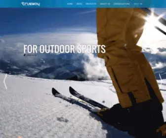 Trueway.com.tw(WATERPROOF BRATHABLE) Screenshot