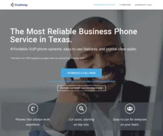 Trueway.com(VoIP Phone Service) Screenshot