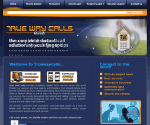 Truewaycalls.net(New server @ True way calls) Screenshot