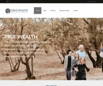 Truewealthadvisor.com(True Wealth Advisory Group) Screenshot