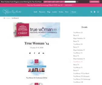 Truewoman14.com(True Woman 2014 National Woman's Conference) Screenshot