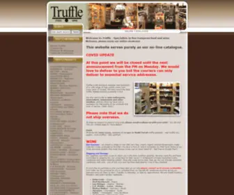Truffle.net.nz(Truffle Food & Wine : Welcome to Truffle) Screenshot