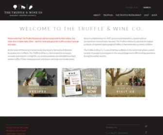 Truffleandwine.com.au(Buy Fresh Black Truffles Online) Screenshot