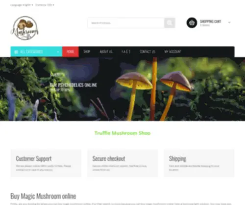Trufflemushroomshop.com(Buy magic mushroom online) Screenshot