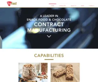 Trufoodmfg.com(Trufood Manufacturing) Screenshot