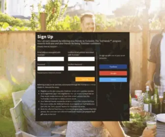 Trufriends.com(TruGreen Refer) Screenshot