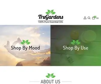 Trugardens.com(Essential Oils & Carrier Oils) Screenshot