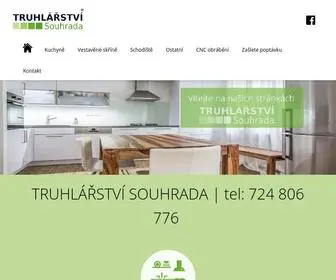 Truhlarstvisouhrada.cz(Truhlářství) Screenshot