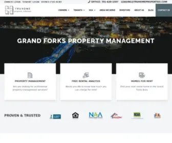 Truhomeproperties.com(TruHome Property Solutions) Screenshot