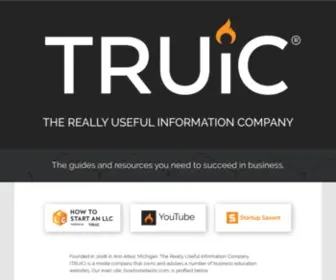 Truic.com(The Really Useful Information Company LLC) Screenshot