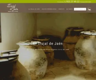 Trujal.com(Tienda del Aceite de Oliva Virgen Extra) Screenshot