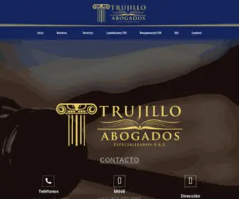 Trujilloabogados.com.co(Abogados Especializados) Screenshot