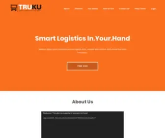 Truku.id(Smart Logistics In Your Hand) Screenshot