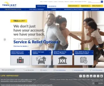 Truliantfcu.org(Truliant Federal Credit Union) Screenshot