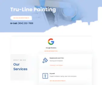 Trulinepainting.ca(Interior & Exterior Painting Vancouver) Screenshot