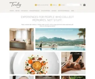 Trulyexperiences.com(Truly Experiences) Screenshot