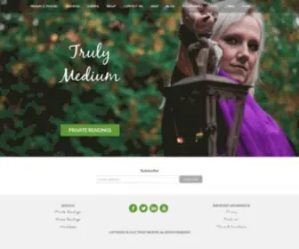 Trulymedium.com(Medium Psychic Peterborough) Screenshot