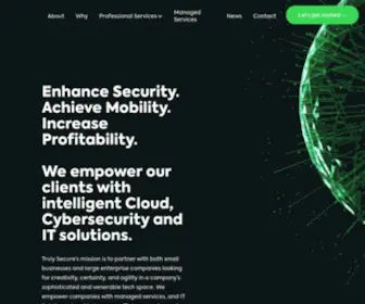 Trulysec.com(Truly Secure) Screenshot