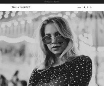 Trulyshades.com(Truly Shades) Screenshot