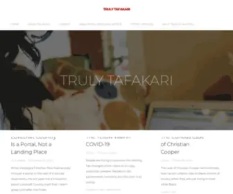 Trulytafakari.com(Truly Tafakari) Screenshot