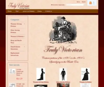 Trulyvictorian.net(Truly Victorian) Screenshot