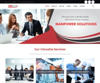 Trumaxgroup.com(Business Consulting Solutions) Screenshot