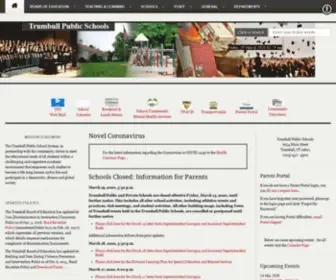 Trumbullps.org(The Trumbull Public Schools) Screenshot