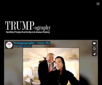 Trump-Ography.com(Trump Ography) Screenshot