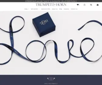 Trumpetandhorn.com(Vintage Engagement Rings) Screenshot