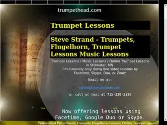 Trumpethead.com(trumpethead) Screenshot