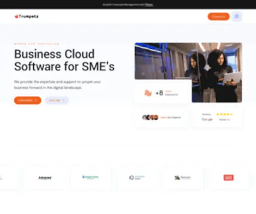 Trumpets.co.in(Business Cloud Software Solution) Screenshot