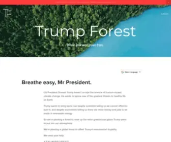 Trumpforest.com(Trumpforest) Screenshot