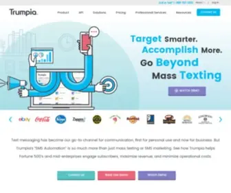 Trumpia.com(#1 SMS Text Marketing Software) Screenshot