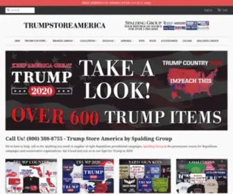 TrumpStoreamerica.com(Trump Store America) Screenshot