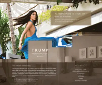 Trumpwaikiki.com(Trump Waikiki) Screenshot