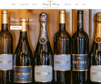 Trumpwinery.com(Trump Winery) Screenshot