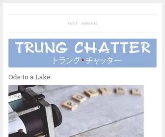 Trungchatter.com(Trung Chatter) Screenshot