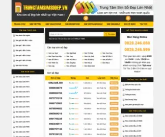 Trungtamsimsodep.vn(Chọn Sim Số Đẹp Giá Rẻ Chỉ Từ) Screenshot